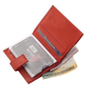 La Scala RFID kártyatartó piros ADCR17