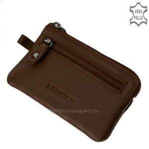 La Scala genuine leather key ring brown 1689