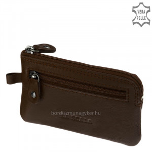 La Scala genuine leather key ring brown 1689