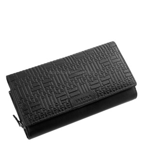 Dámská peněženka v dárkové krabičce černá La Scala LDN452