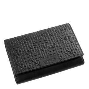 Women's wallet in gift box black La Scala LDN57006
