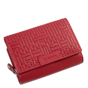 Women's wallet in gift box red La Scala LDN82221