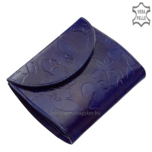 Női pénztárca egyedi mintával GIULTIERI kék SSH1400