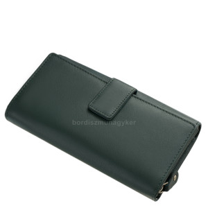 Women's wallet LA SCALA Luxury genuine leather LAS35 green