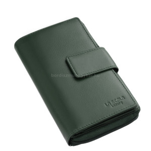 Women's wallet LA SCALA Luxury genuine leather LAS443 green