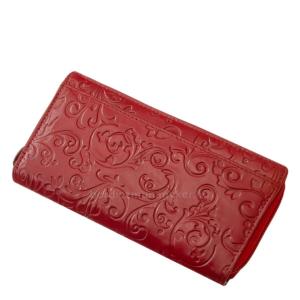 Női pénztárca nyomott mintával NYU-1 piros
