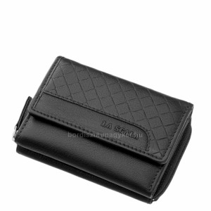 Dámská peněženka z pravé kůže La Scala DGN36 černá