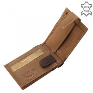 Pénztárca valódi bőrből világosbarna - barna  WILD BEAST SWC102/T