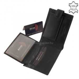 RFID férfi pénztárca fekete Vester RVCS09/T
