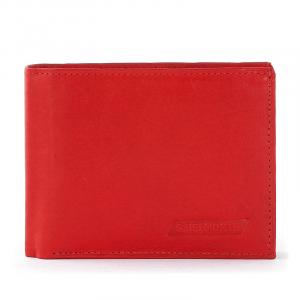 S. Belmonte férfi pénztárca piros MS506