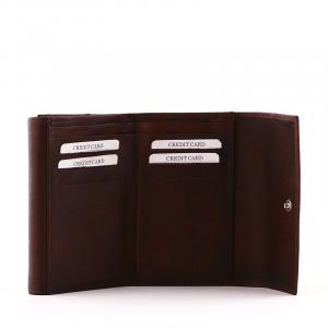 S. Belmonte női pénztárca barna MS29