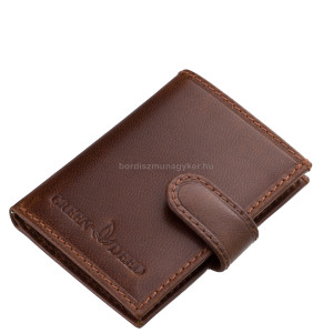 Genuine leather card holder brown GreenDeed PBH2038/T