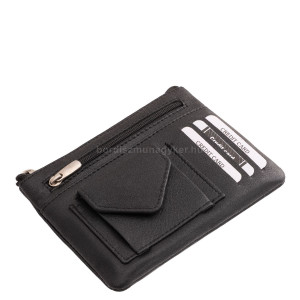 Valódi bőr kártyatartó La Scala 3178 fekete