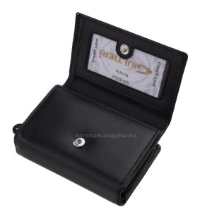 Dámska peňaženka z pravej kože Giultieri GIA-82221 čierna