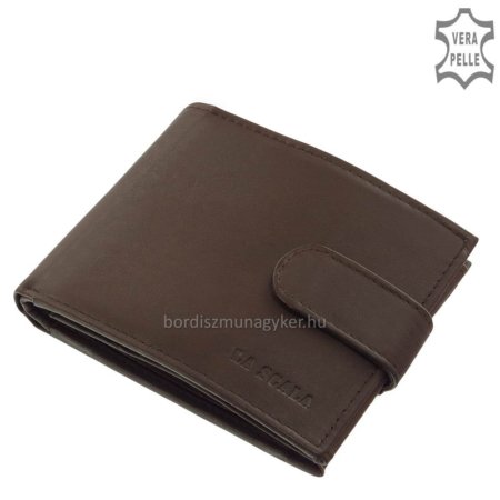Leather men's wallet La Scala ANM6002L / T brown