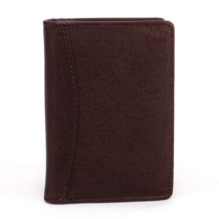 Leather card holder brown 30808