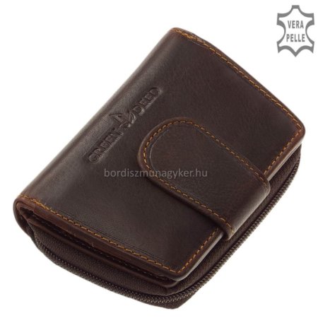 Bőr női pénztárca GreenDeed OP3203-PI/BAR