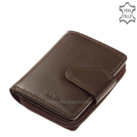Leather women's wallet La Scala DN181 brown