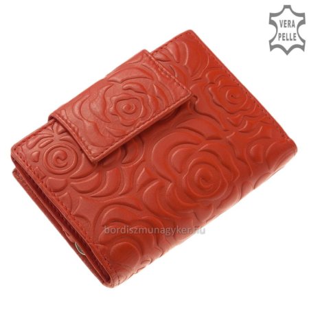 Portafoglio donna in pelle Sylvia Belmonte RO03 rosso