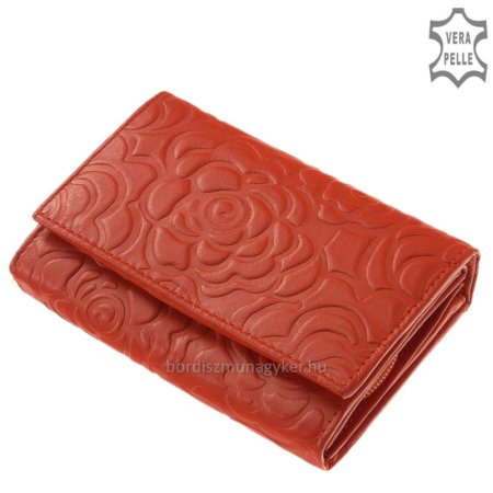 Bőr női pénztárca Sylvia Belmonte RO06 piros