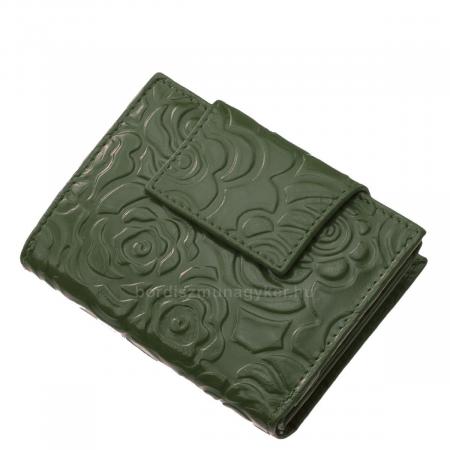 Kožená dámska peňaženka Sylvia Belmonte ROU03 zelená