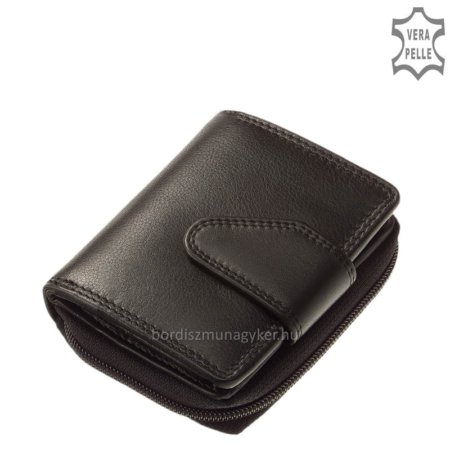 Kožená dámska peňaženka VESTER VP181 čierna