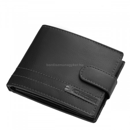 Leather wallet in gift box black SMC6002L/T