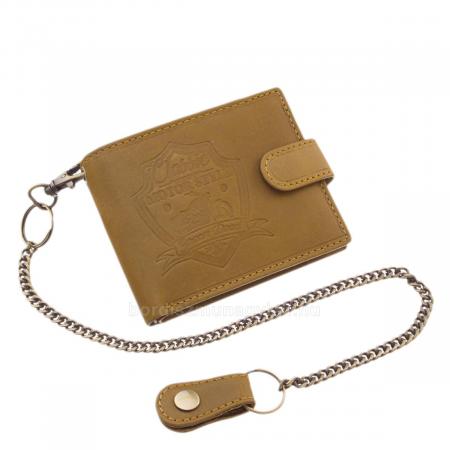 Bőr pénztárca motoros mintával GreenDeed RFID VMPA9641/T