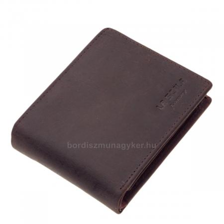 Kožni novčanik s RFID zaštitom smeđi LSH1021