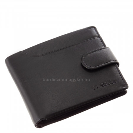 Kožni novčanik s RFID zaštitom crni AST08/T