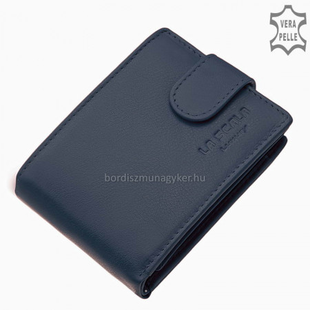 Kožená peňaženka s RFID ochranou modrá ACL102/T