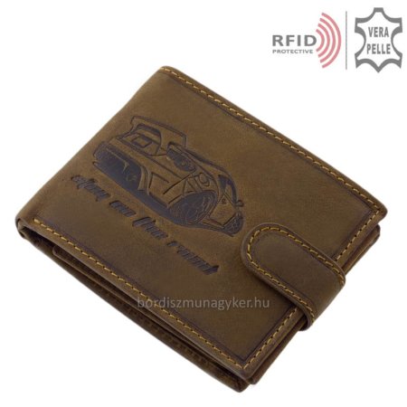 Avto za uglaševanje usnjene denarnice z vzorcem RFID A5AR6002L / T