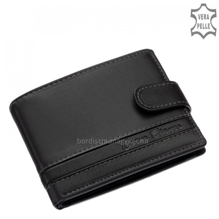 Corvo Bianco black wallet SFC1002/T
