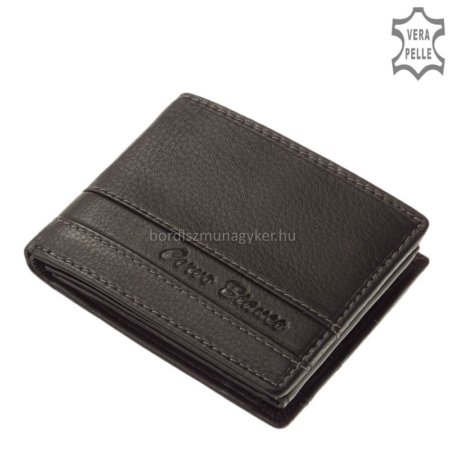 Corvo Bianco black wallet SFC102