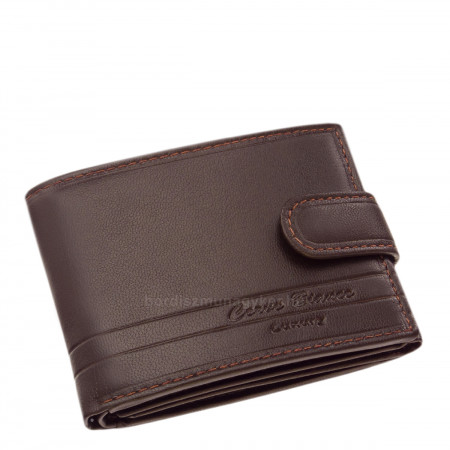 Corvo Bianco Portafoglio da uomo Luxury marrone CBL102/T