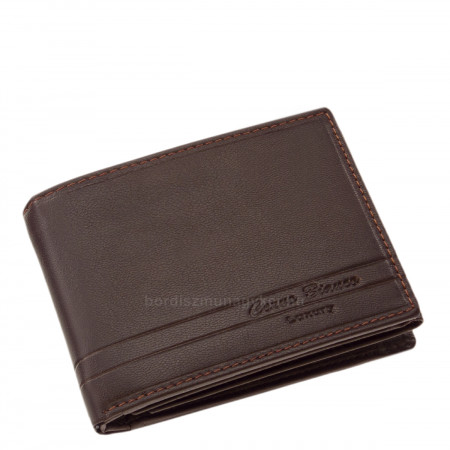Corvo Bianco Luxusní pánská peněženka hnědá CBL1021