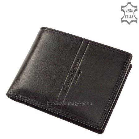 Corvo Bianco Luxusná pánska peňaženka čierna CBS09