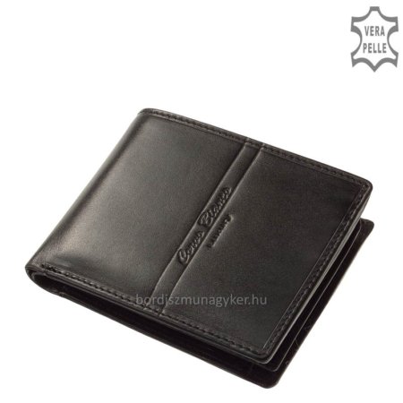 Corvo Bianco Luxury férfi pénztárca fekete RFID RCBS09