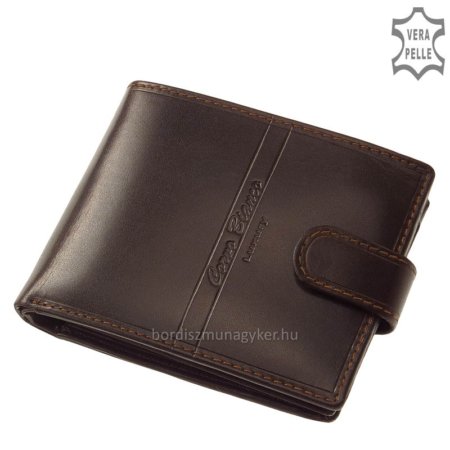 Corvo Bianco Luxury férfi pénztárca RFID barna RCBS1021/T