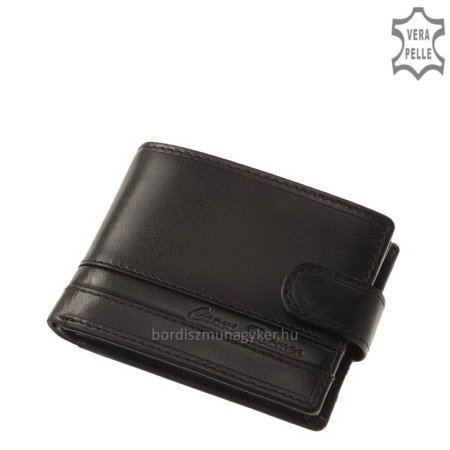 Striped Corvo Bianco men's wallet RFID black RCCS1021 / T