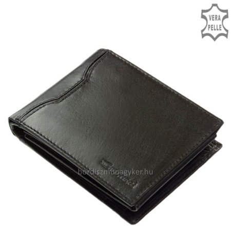 Елегантен мъжки портфейл черен GIULTIERI GVA1021