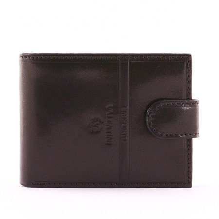 Portfel męski Emporio Valentini w pudełku prezentowym czarny 563-562