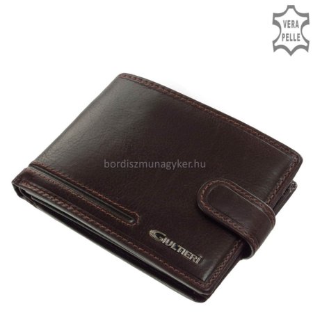 Pánská kožená peněženka Giultieri BLC1027 / T hnědá