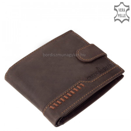Portefeuille homme en cuir GreenDeed SGH6002/T marron