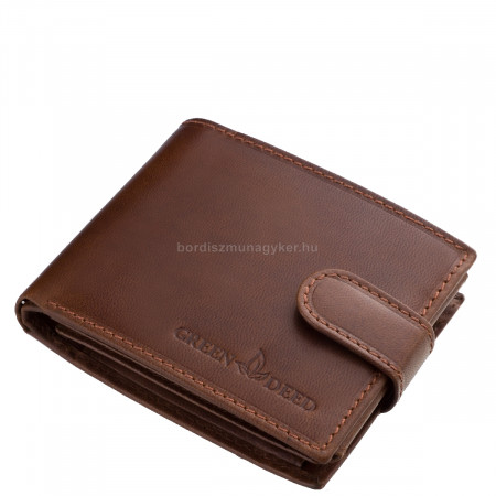 Men's wallet in brown GreenDeed PBH08/T