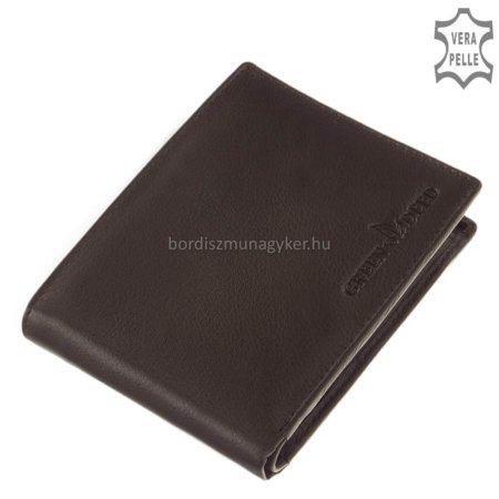 Men's wallet with gift box black GreenDeed CVT7411B