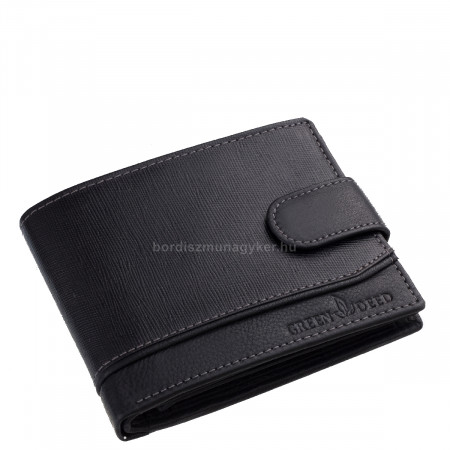 Moška denarnica v darilni škatli črna GreenDeed REC1021/T