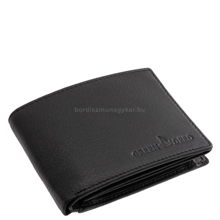 Portefeuille homme noir GreenDeed GTD1021