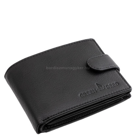 Portefeuille homme noir GreenDeed GTD1021/T