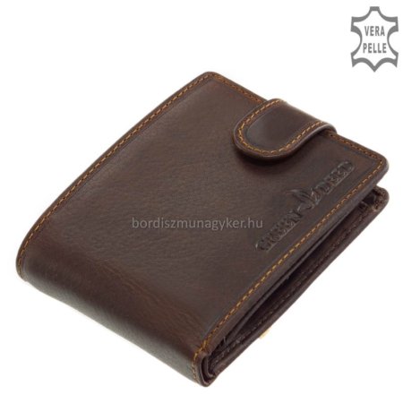 Men's wallet GreenDeed OP102 / T reddish-brown